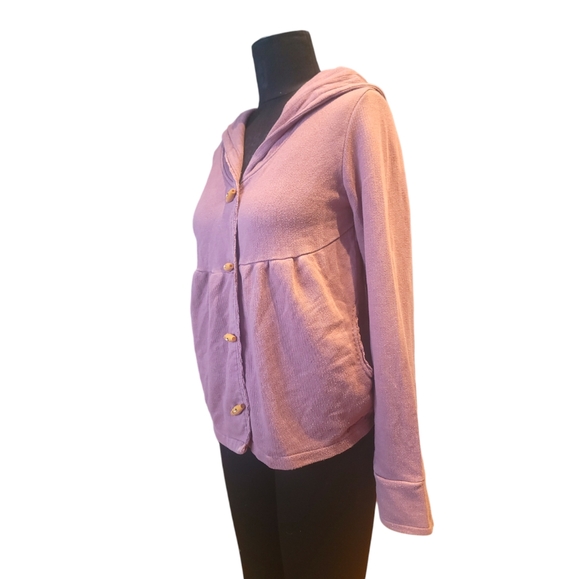 Vintage dusty pink textured sweatshirt - Picture 2 of 6